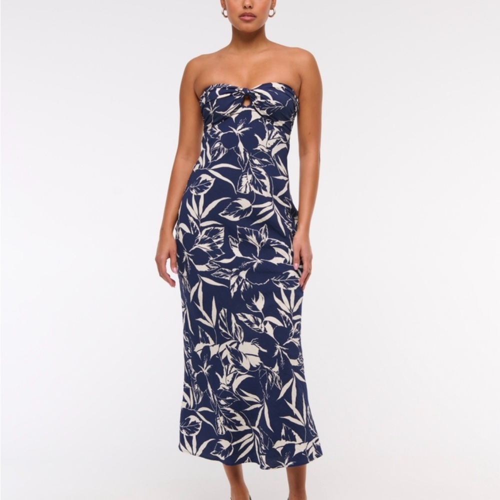 Abercrombie & Fitch Strapless Knot Maxi Dress NWT Sz. S